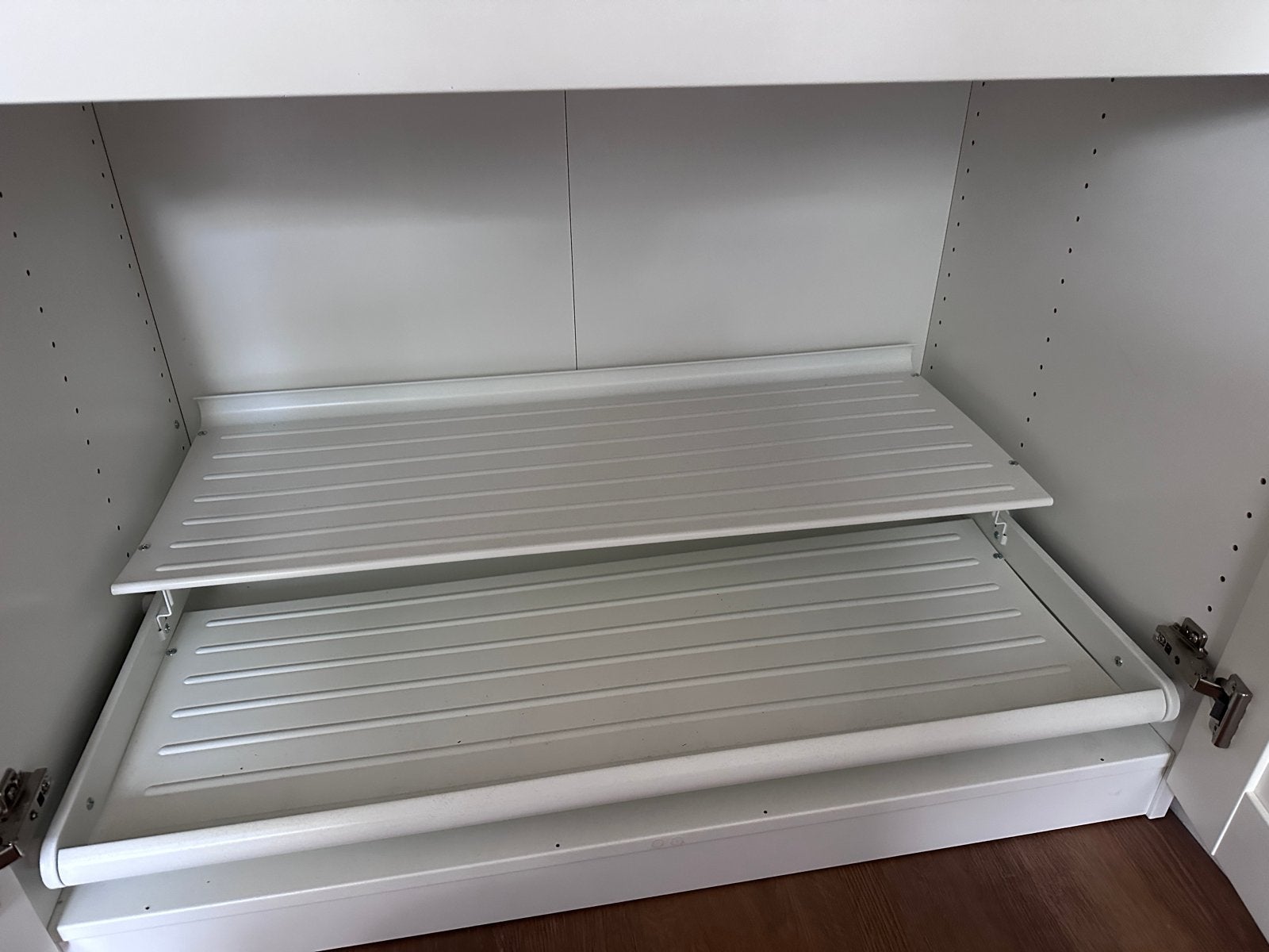 KOMPLEMENT Uittrekbare schoenenrekken voor PAX kast (IKEA), Ophalen, Zo goed als nieuw