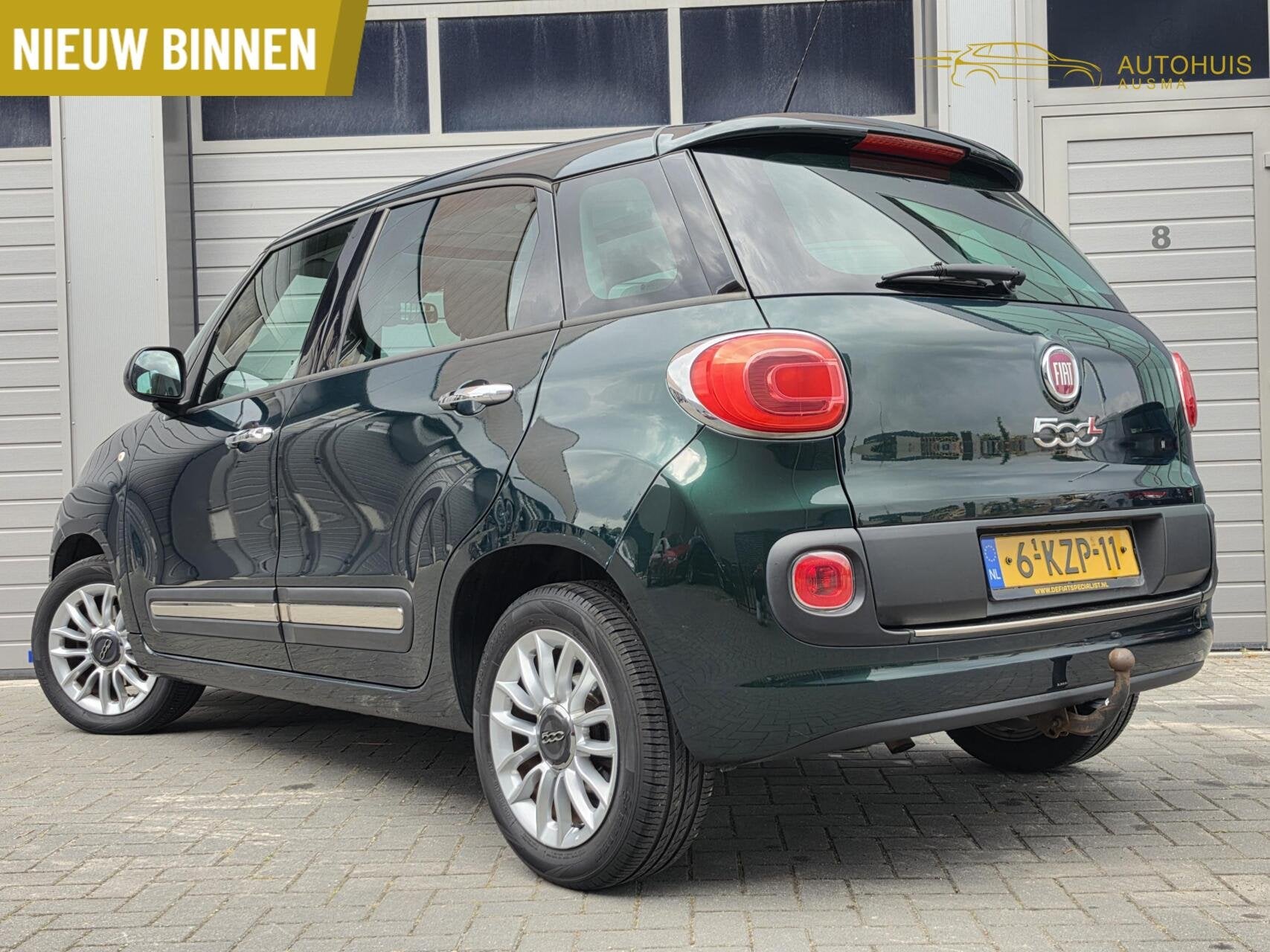 Fiat 500 L 0.9 TwinAir Lounge Dak/Cruise/Leder/Trekhaak/, Auto's, Fiat, Gebruikt, Euro 6, Met garantie (alle), Bedrijf