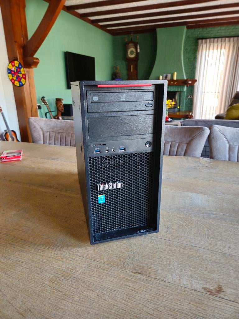 Lenovo ThinkStation met Xeon, GTX 950, 16GB RAM, Computers en Software, Desktop Pc's, Gebruikt, HDD, SSD, 16 GB, Met videokaart