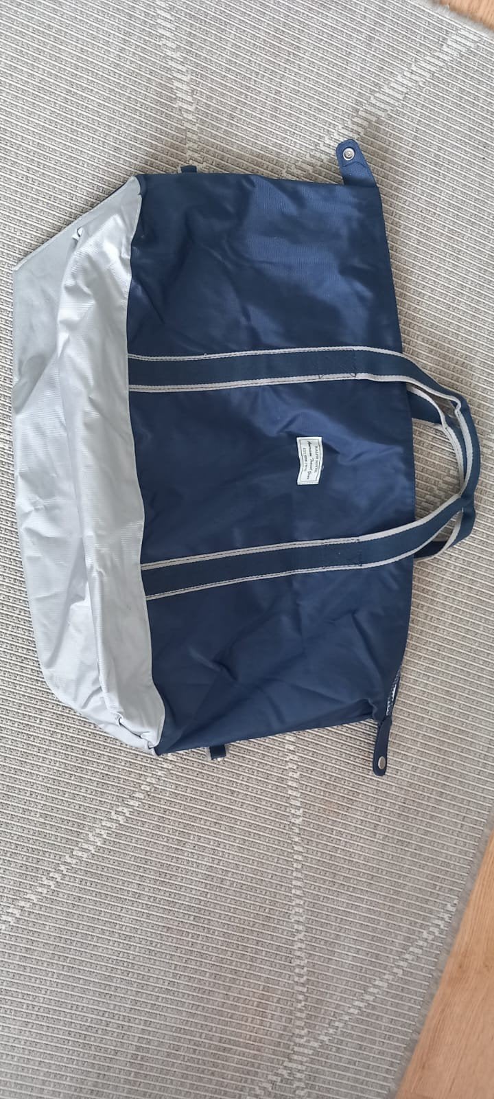 Ralph Boyer Reistas - Blauw/Grijs (67x45 cm), Sieraden, Tassen en Uiterlijk, Tassen | Reistassen en Weekendtassen, 30 cm of meer
