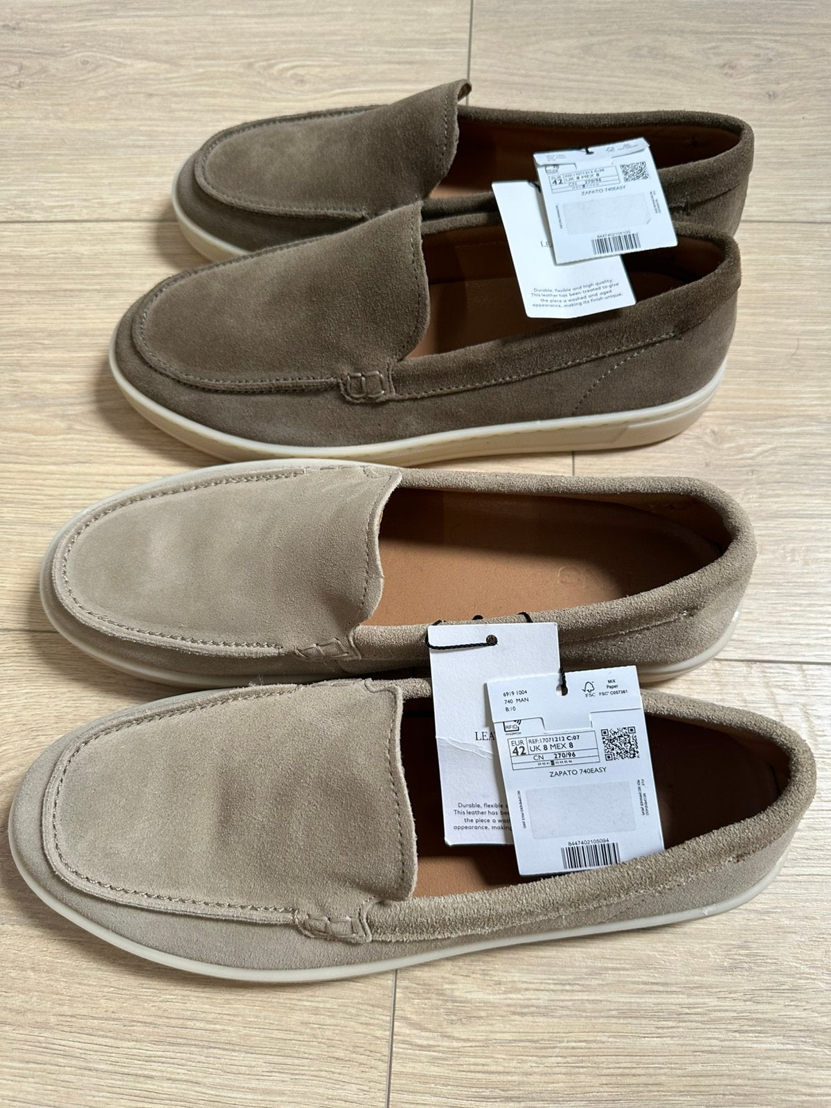 Heren instappers Mango maat 42 - NIEUW, Ophalen, Nieuw, Zwart, Loafers