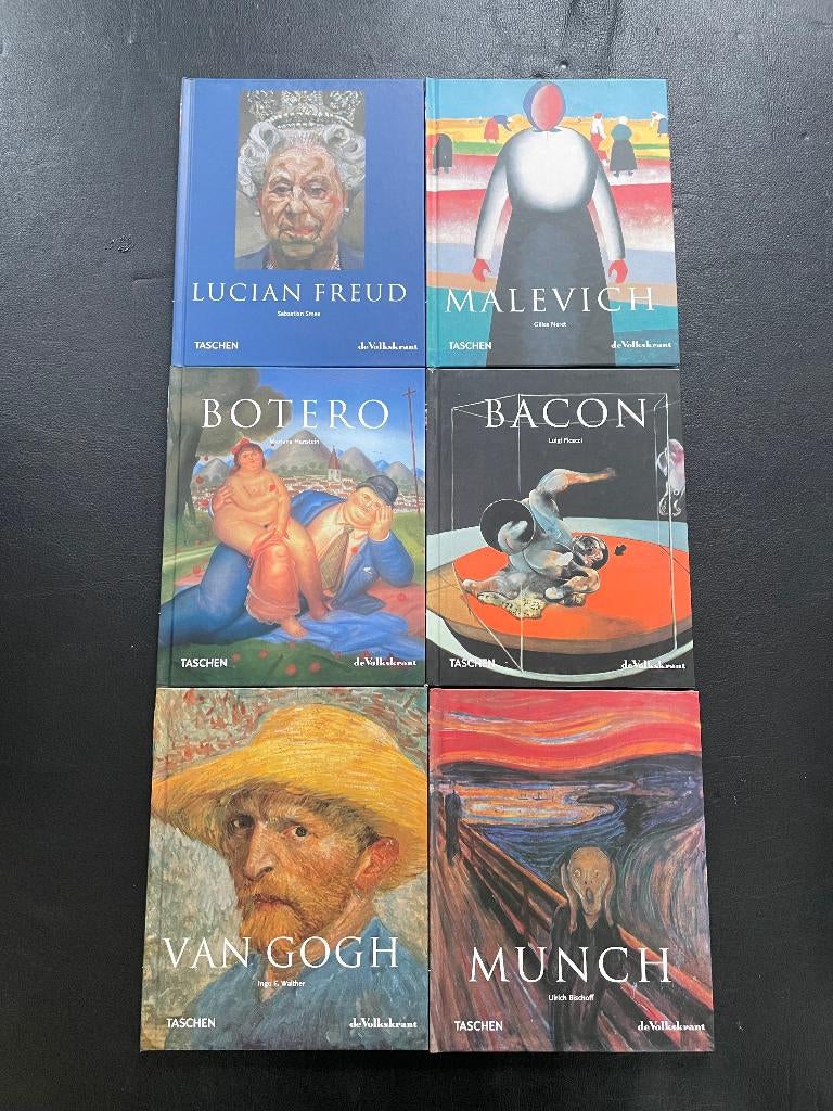 6 ART BOOKS, Ophalen of Verzenden, Zo goed als nieuw, Overige onderwerpen