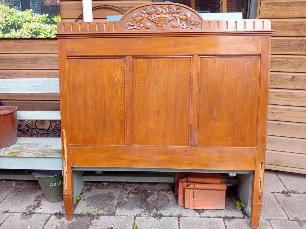 Antieke twijfelaar, houtsnijwerk, Ophalen