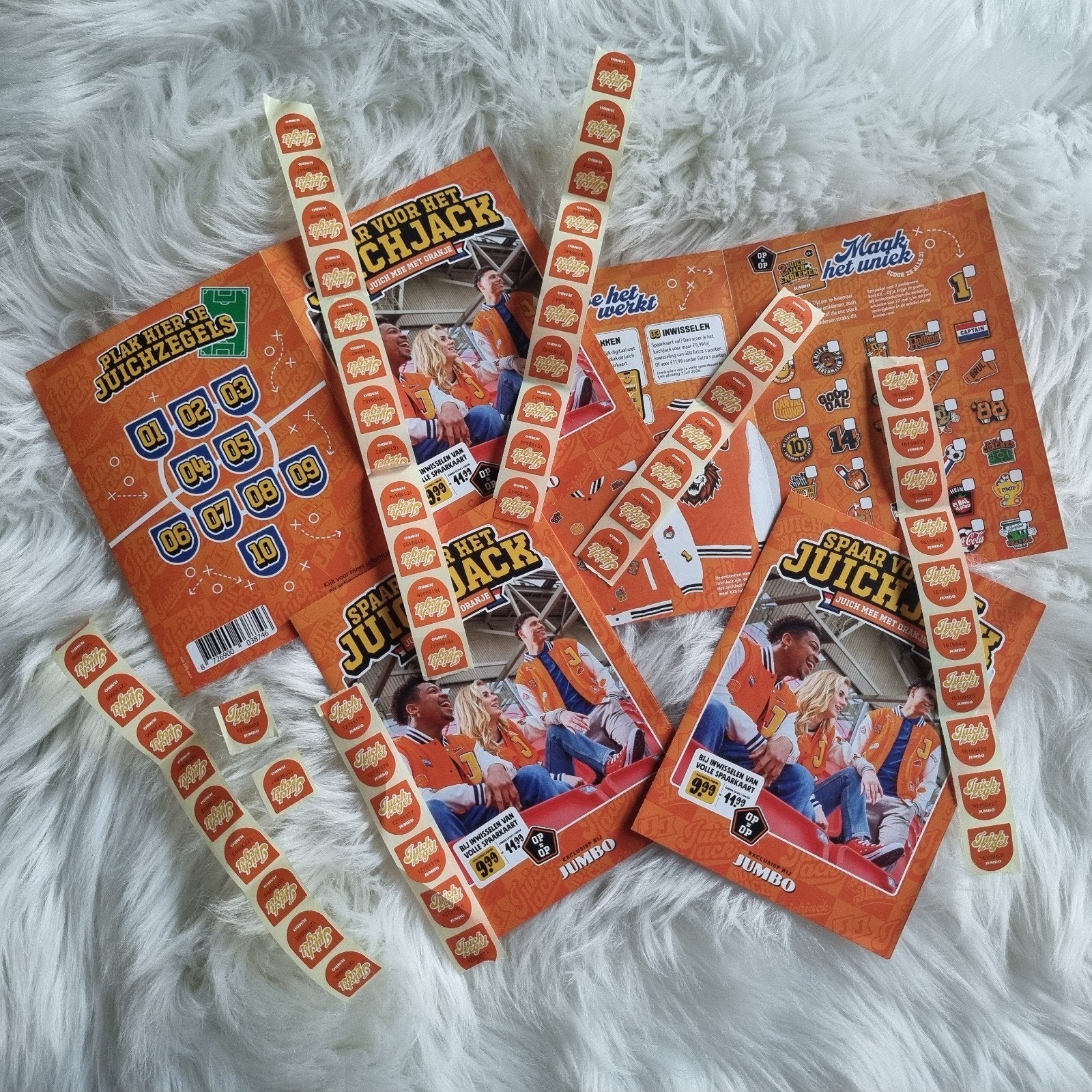 JUMBO Juichjack spaarzegels, Hobby en Vrije tijd, Spaarzegeltjes, Ophalen of Verzenden, Winkel, Super of Benzinepomp, Volle spaarkaart