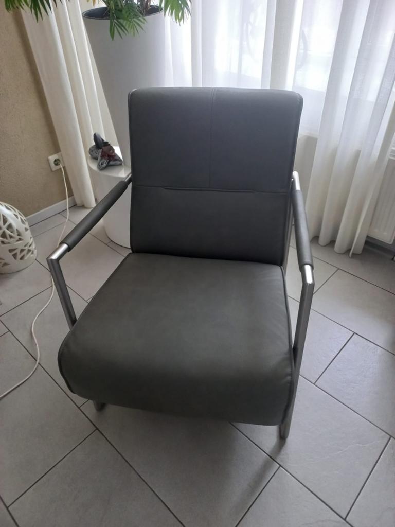 Echte Xooon leren stoelen, 75 tot 100 cm, Ophalen of Verzenden, Zo goed als nieuw, Leer