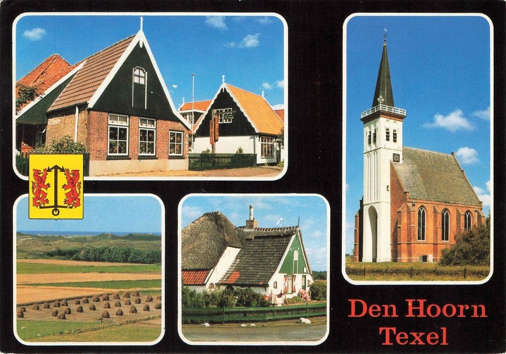 Den Hoorn, Texel, Ophalen of Verzenden, 1980 tot heden, Gelopen, Waddeneilanden