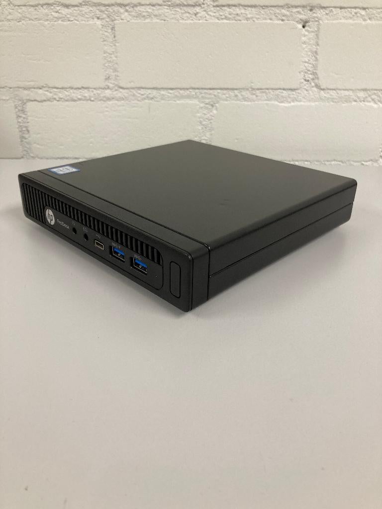 HP 600 G2 - Intel Core i3-6100T - 16GB - 256GB - W11, Ophalen, Gebruikt, HDD, Intel Core i3