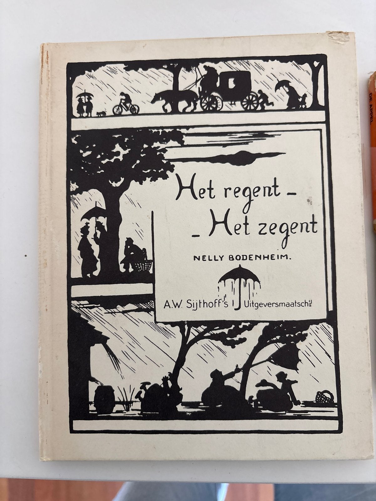 Vintage kinderboeken: Het regent, Het zegent, De appel, Kabo, Ophalen, Gelezen, Sprookjes