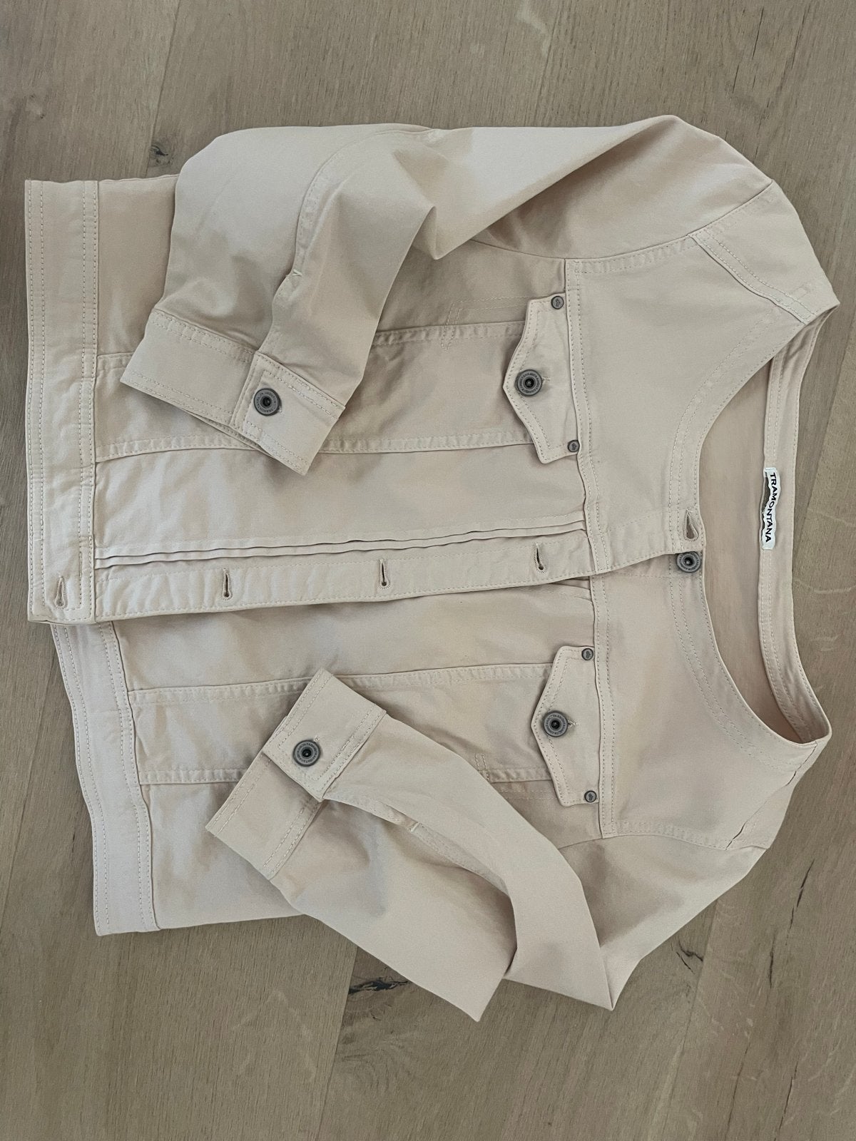 Tramontana GRATIS kort jasje/jack beige, Ophalen of Verzenden, Zo goed als nieuw, Maat 42/44 (L), Beige