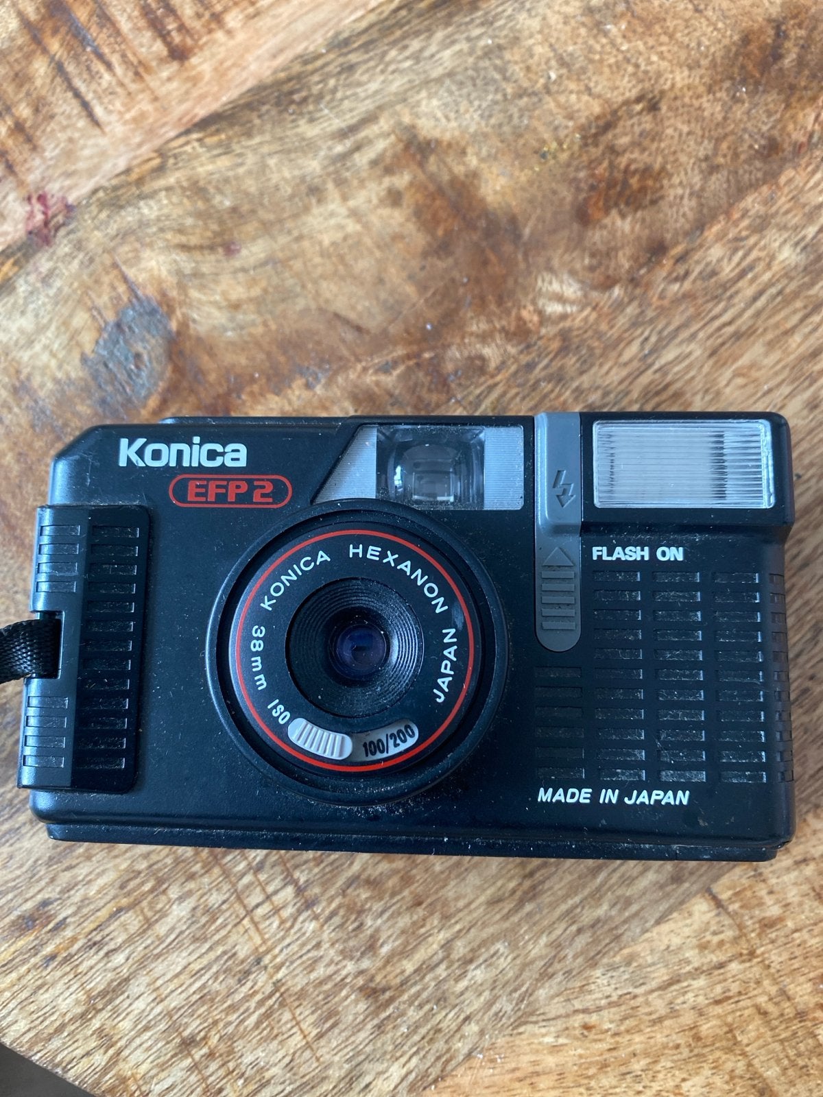 Konica EFP2 Compact Camera - Vintage Analoge Camera, Ophalen of Verzenden, Gebruikt, Compact, Konica