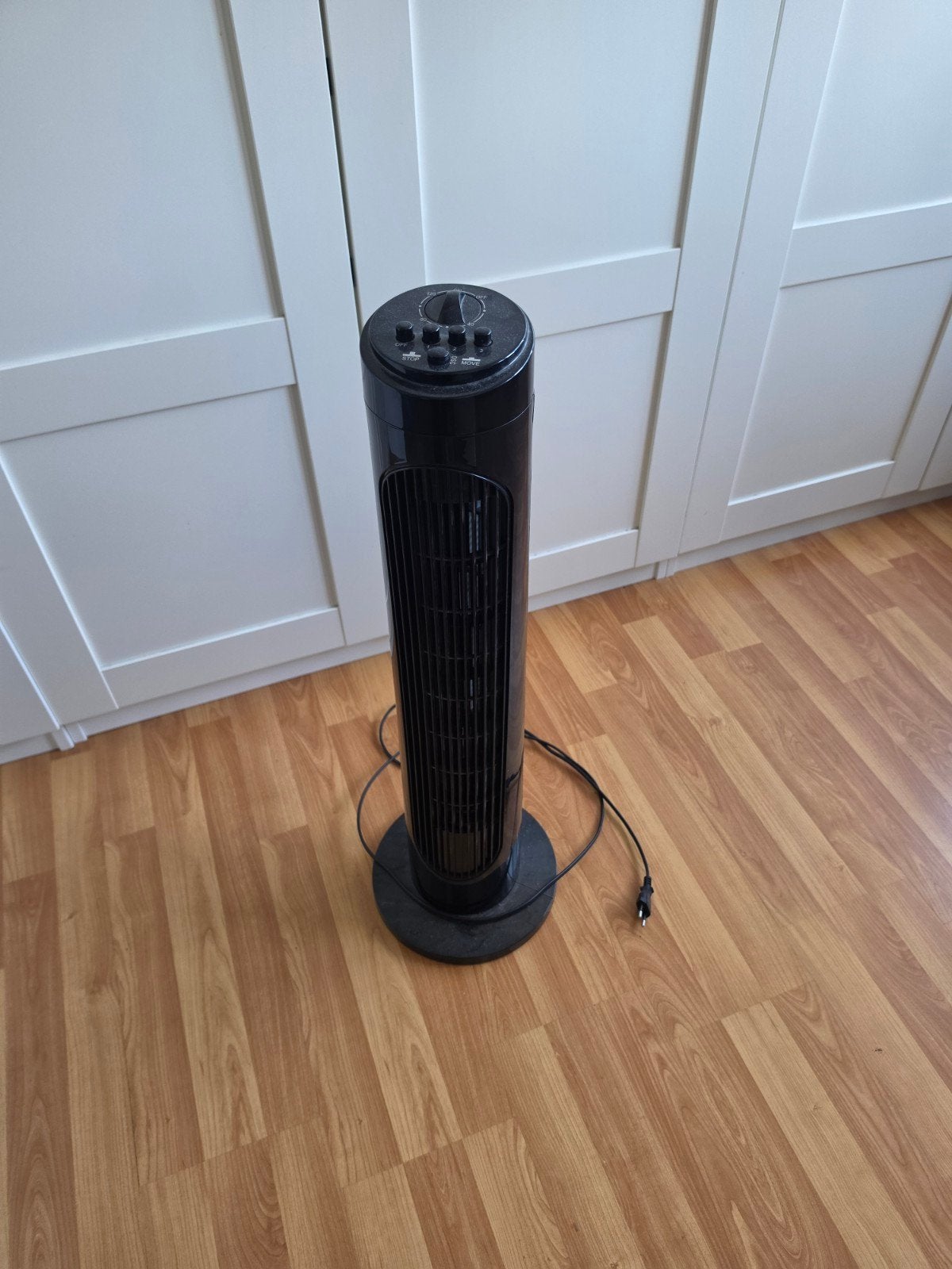 toren ventilator, Ophalen, Torenventilator