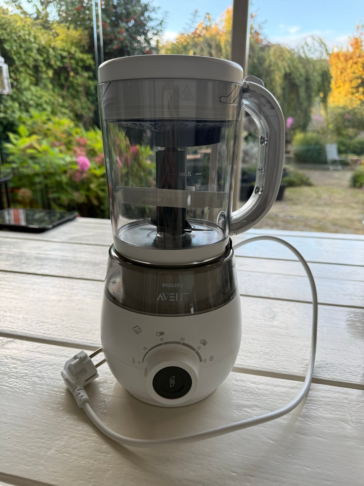 Philips Avent stomer+blender Babyvoedingmaker, Kinderen en Baby's, Ophalen, Stoomfunctie, Philips Avent, Zo goed als nieuw