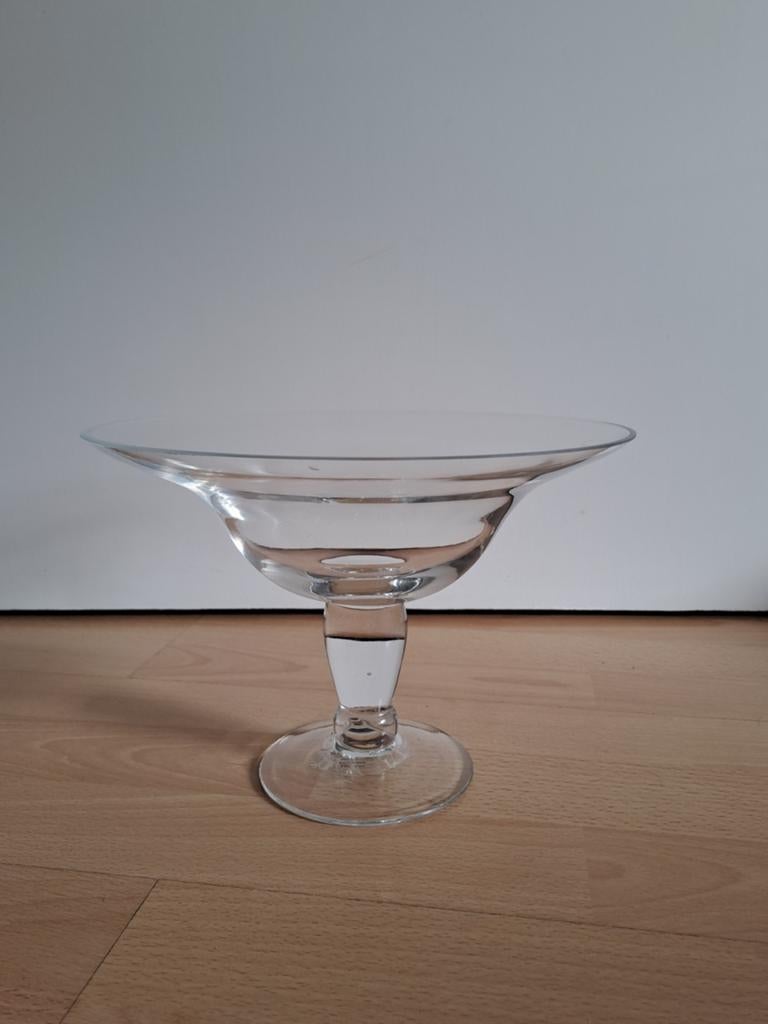 Glazen schaal op voet - Better Homes and Gardens, Antiek en Kunst, Antiek | Glas en Kristal, Ophalen of Verzenden