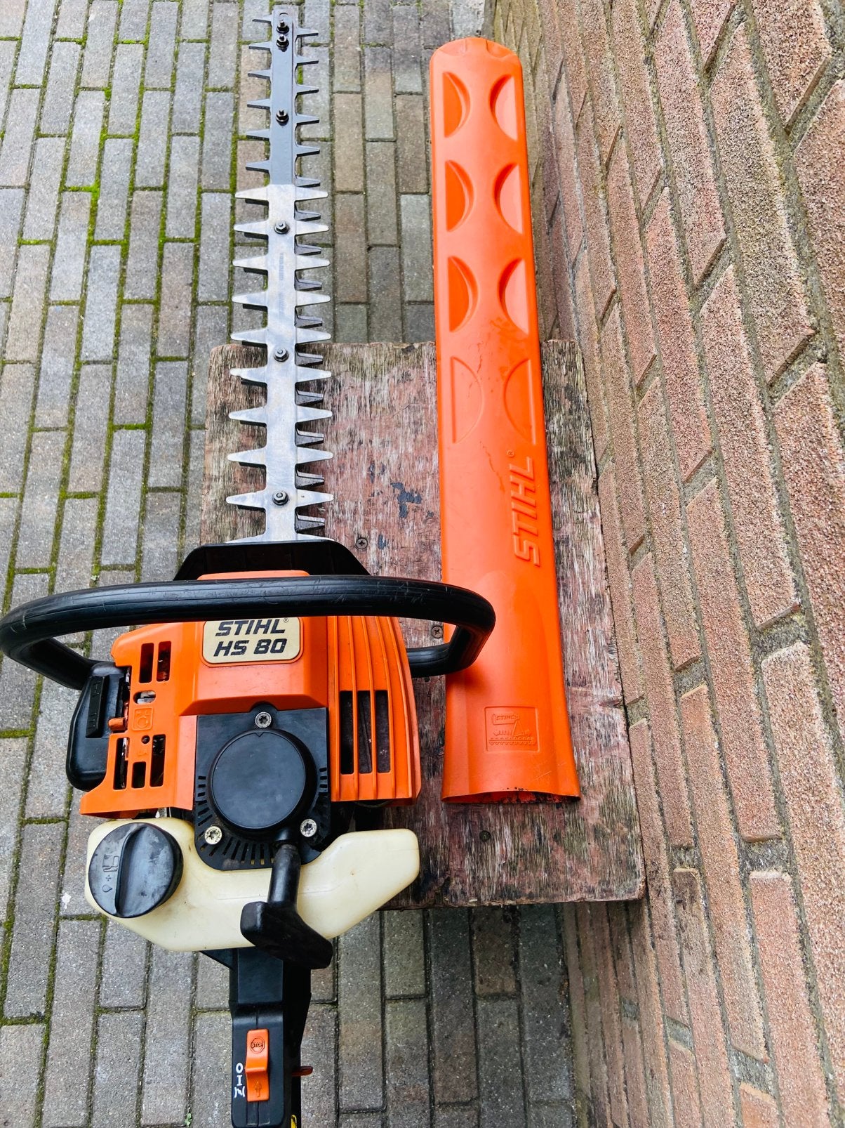Stihl HS 80 Proffesionele heggenschaar, Ophalen, Gebruikt