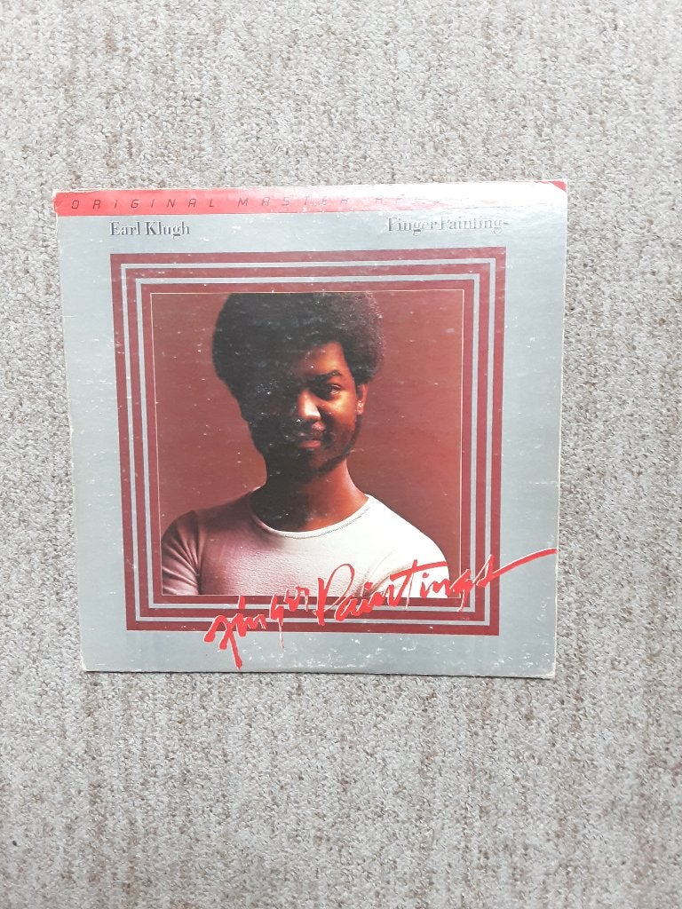 vinyl lp Earl Klugh finger paintings, Cd's en Dvd's, LP, Gebruikt, Reissue, Ophalen of Verzenden