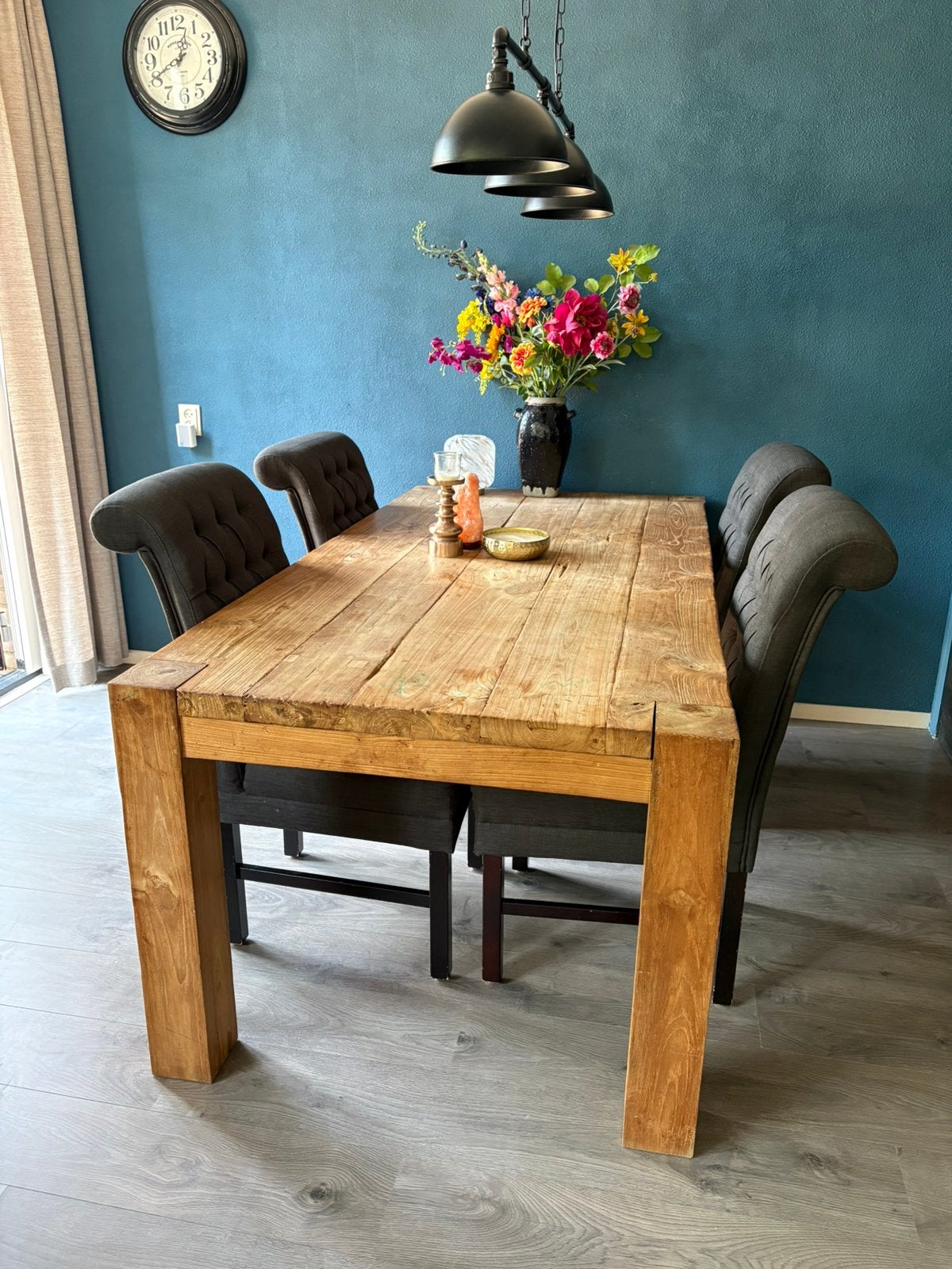 4 luxe eetkamerstoelen baroc/klassiek & hotel chique, Ophalen, Zo goed als nieuw, 4 tot 6 stoelen