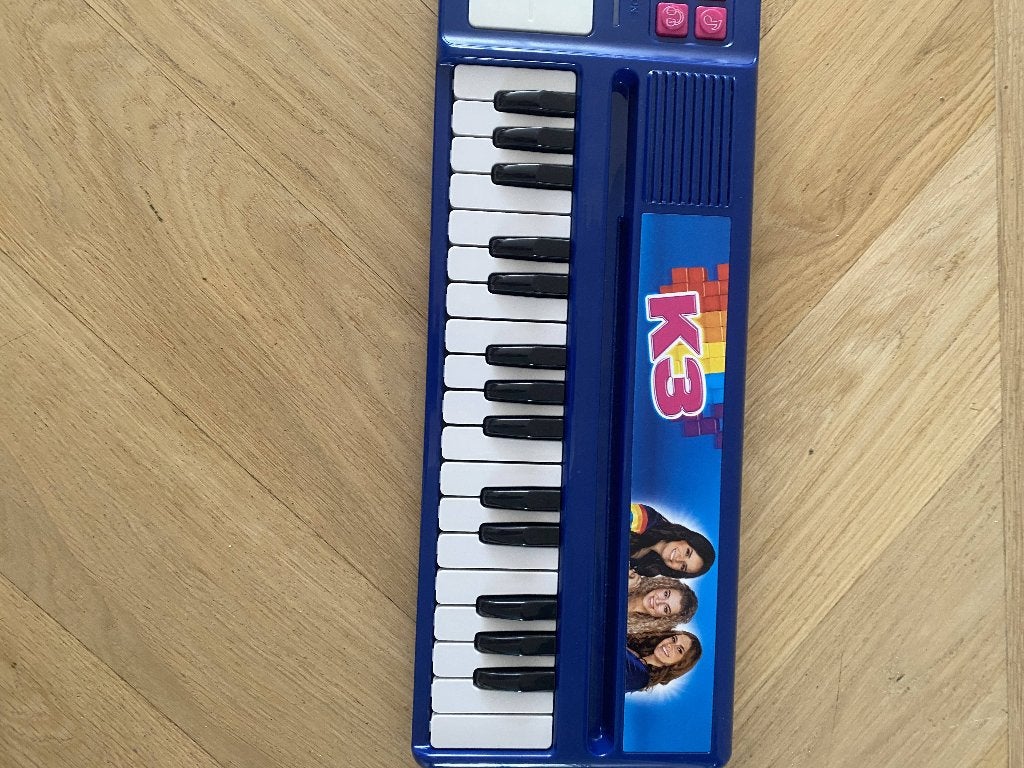 K3 Speelgoedpiano met drumpad | 5 K3 liedjes | als nieuw, Ophalen, Zo goed als nieuw, Overige typen, Met geluid