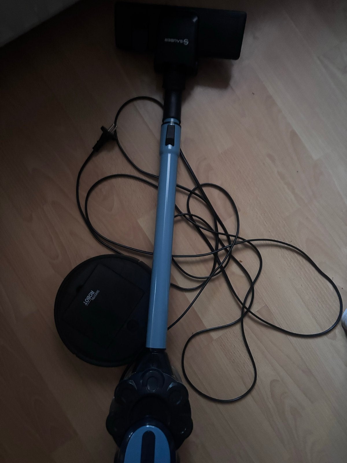 Sauber Robotstofzuiger en Steelstofzuiger Set, Overige merken, Gebruikt, Ophalen of Verzenden, Robotstofzuiger