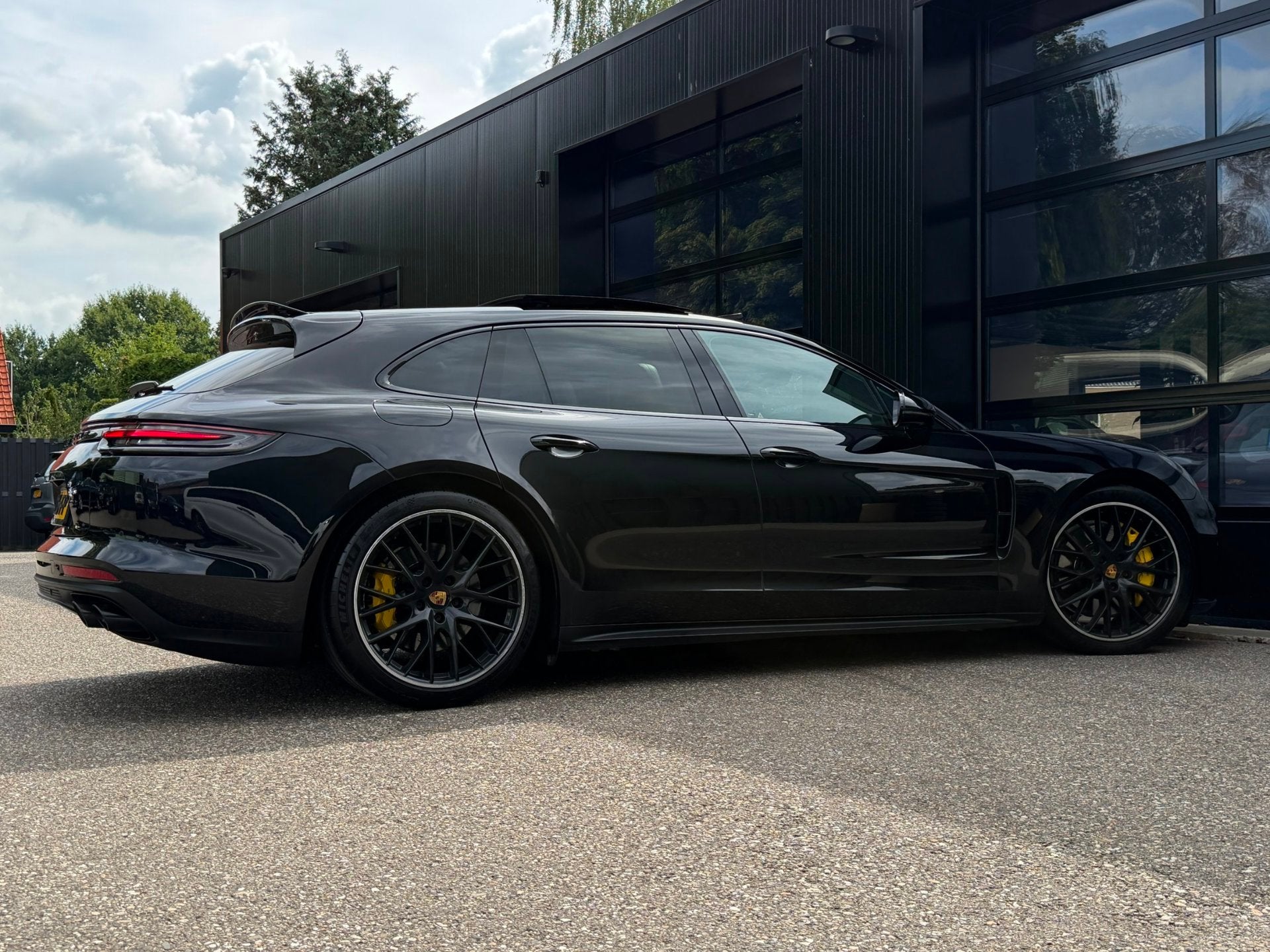 Porsche Panamera Sport Turismo 3.0 4 Pano LED Camera Bose, Auto's, Dealer onderhouden, Gebruikt, 2995 cc, Zwart