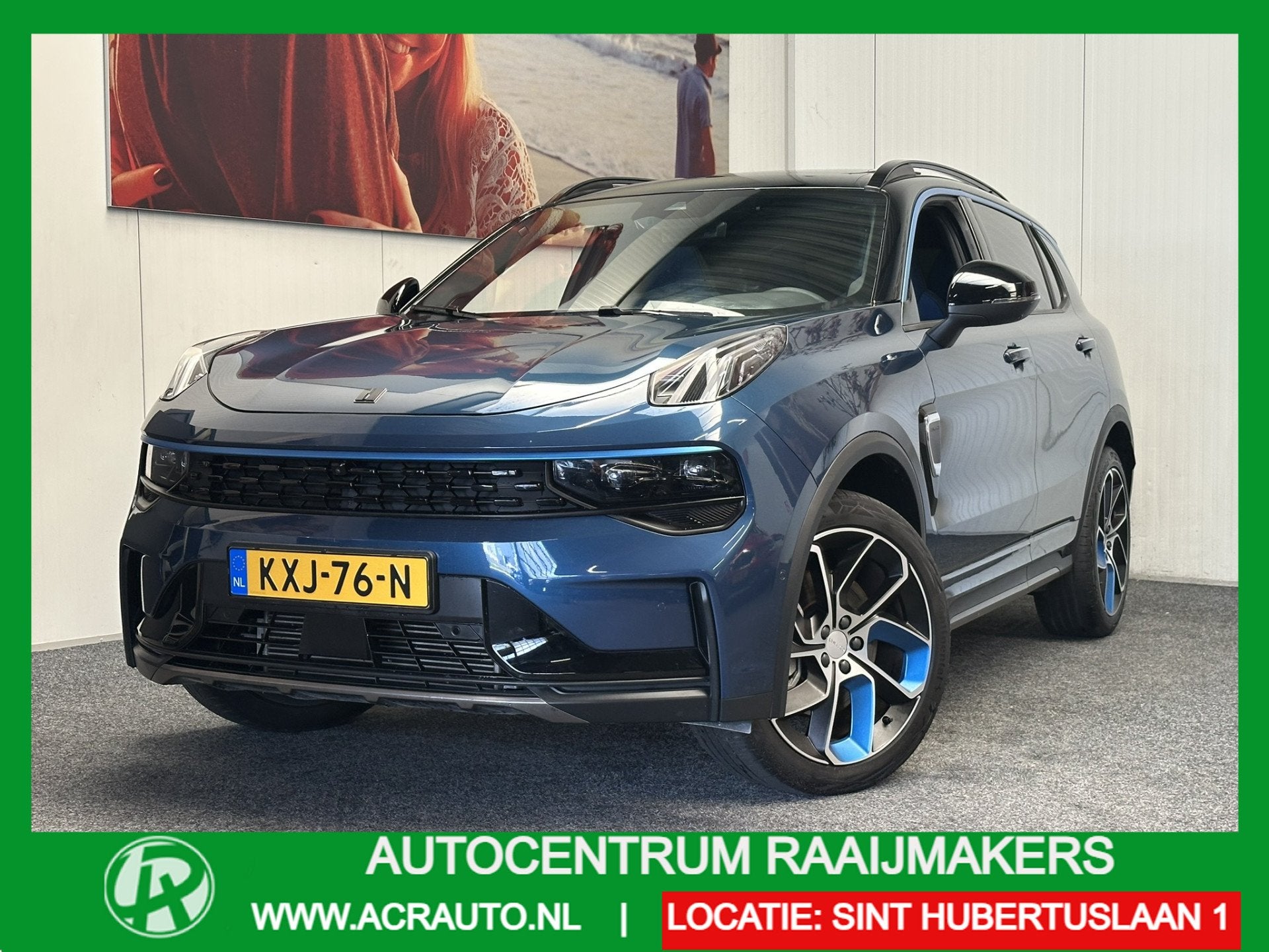 Lynk & Co 01 1.5 6.6kW MY 2023 ZWARTE HEMEL 360 CAMERA ADAPT, Auto's, Dealer onderhouden, Stof, Zwart, Blauw