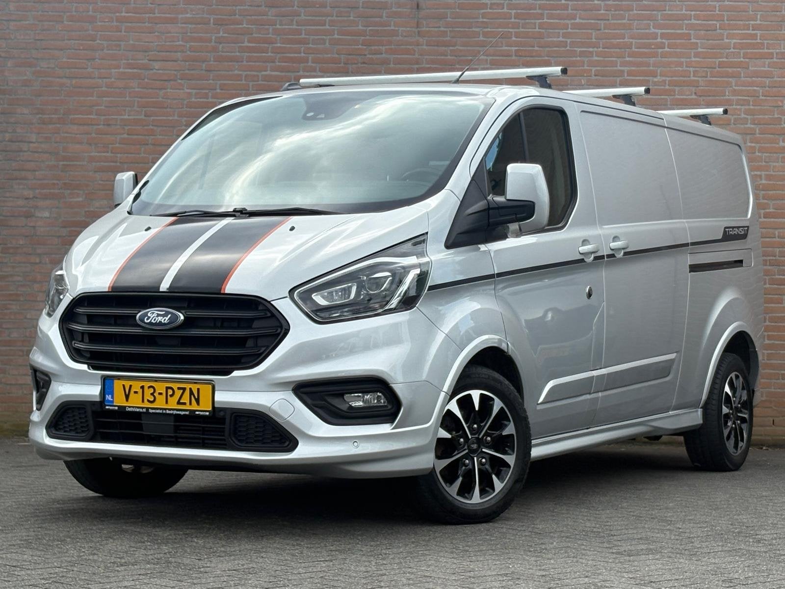 Ford Transit Custom 2.0TDCI 185PK Lang Sport Automaat / 2x S, 15 km/l, Leder en Stof, Bedrijf, Diesel