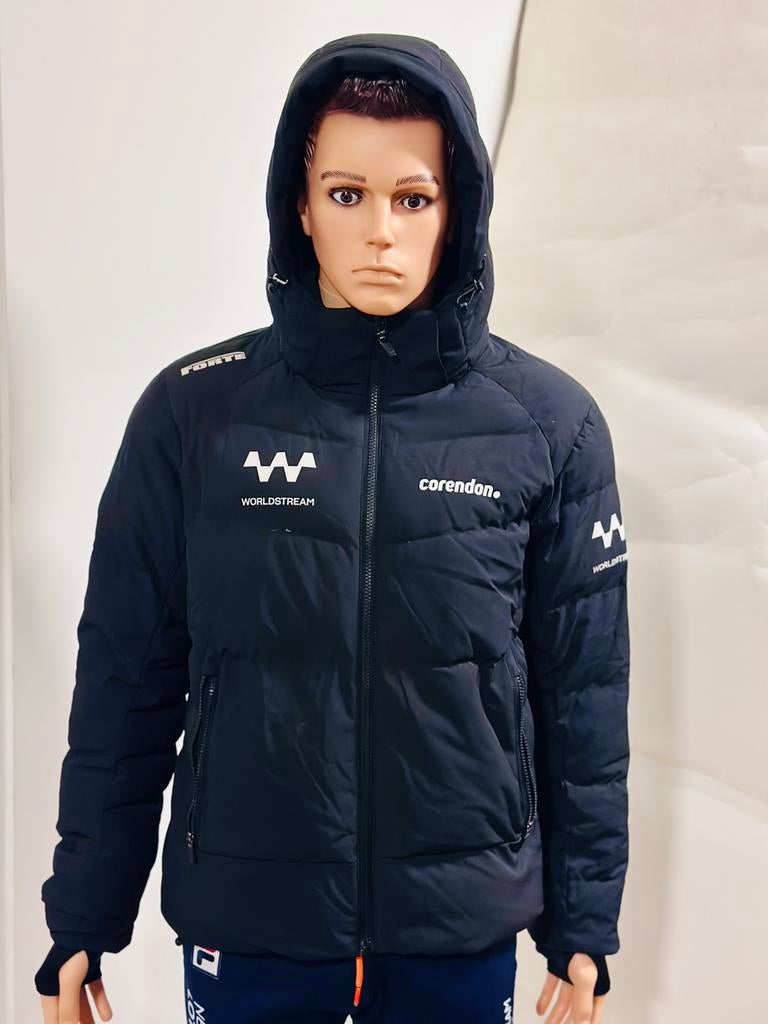 Sportkleding  winterjas skijas jas sportjas maat S Forte, Ophalen of Verzenden, Zo goed als nieuw, Maat 46 (S) of kleiner, Zwart