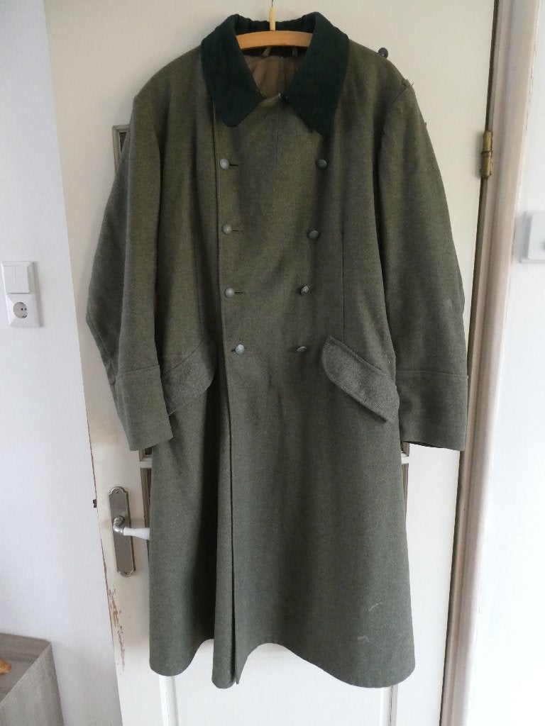Duitse wachtmantel M36., Ophalen of Verzenden, Landmacht, Duitsland, Kleding of Schoenen