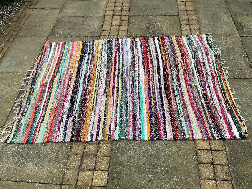 Te koop kleed, tapijt, Ophalen, 200 cm of meer, Zo goed als nieuw, Rechthoekig