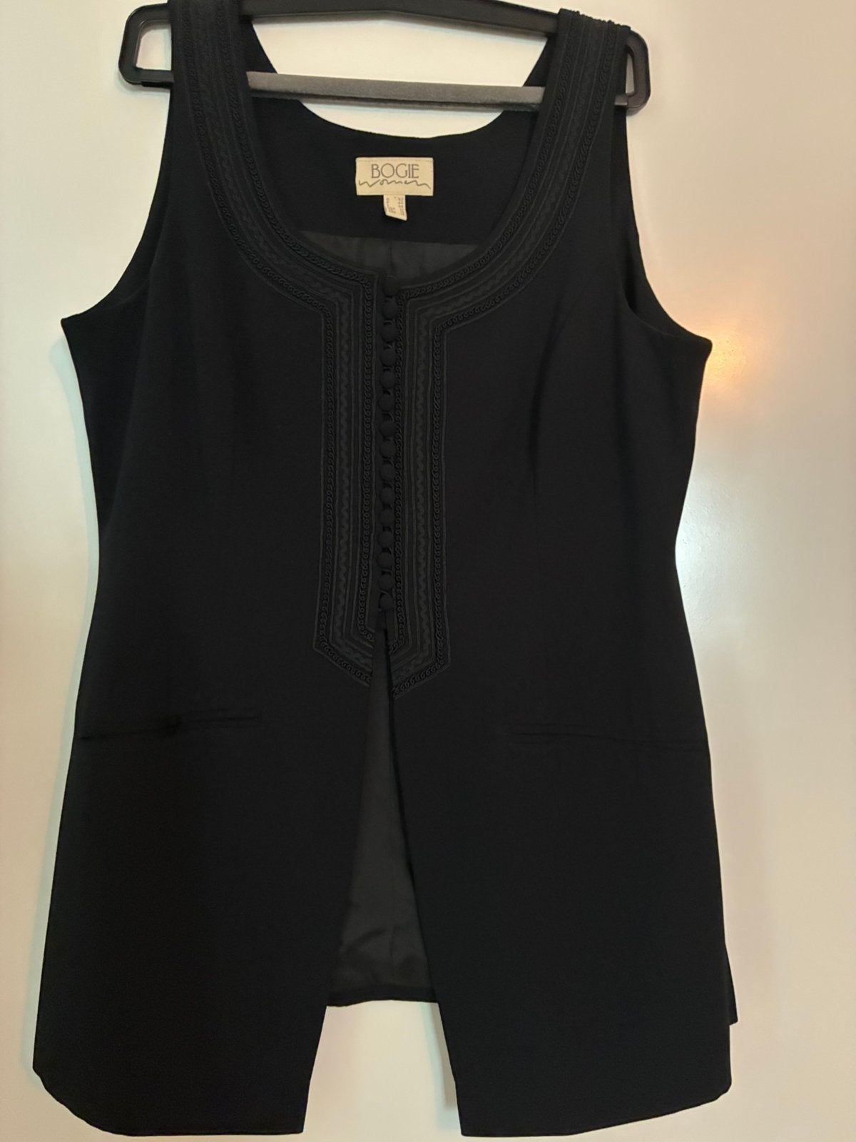 Mooi zwart Bogie Woman Gilet, Zwart, Maat 42/44 (L), Ophalen of Verzenden, Zo goed als nieuw
