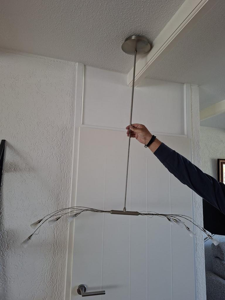 Hanglamp,dimbaar, Ophalen, Gebruikt, 50 tot 75 cm