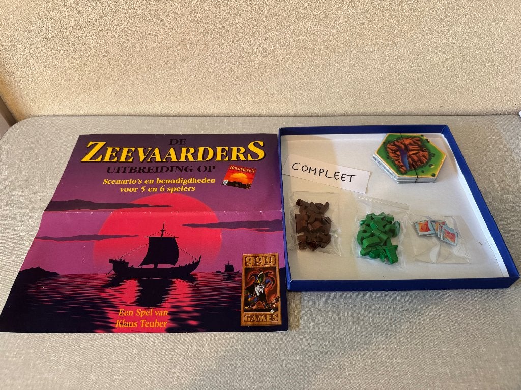 Z.G.A.N. uitbreiding ZEEVAARDERS 5 - 6 spelers Kolonisten, Vijf spelers of meer, Ophalen of Verzenden, Zo goed als nieuw, 999Games