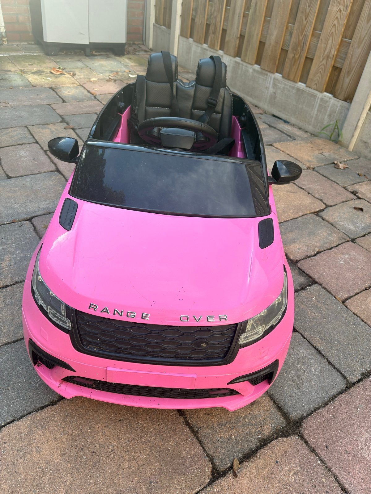 Roze Range Rover elektrische kinderauto, Gebruikt