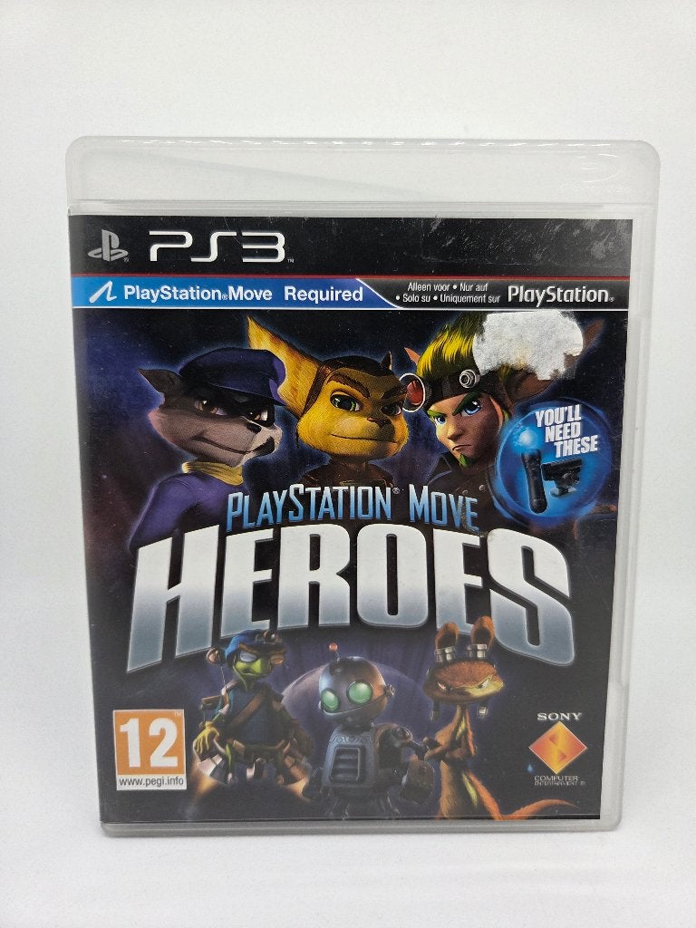 PlayStation Move Heroes PlayStation 3 PS3 Game (CIB), Avontuur en Actie, Gekoppelde computers, 1 speler, Ophalen of Verzenden