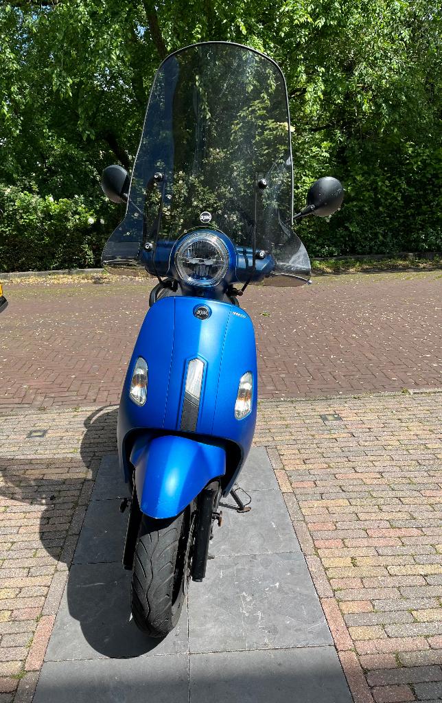 SYM Fiddle 4 2022 snor in zeer nette staat € 1300,—, Fietsen en Brommers, Scooters | SYM, Ophalen, Gebruikt, 49 cc, Benzine