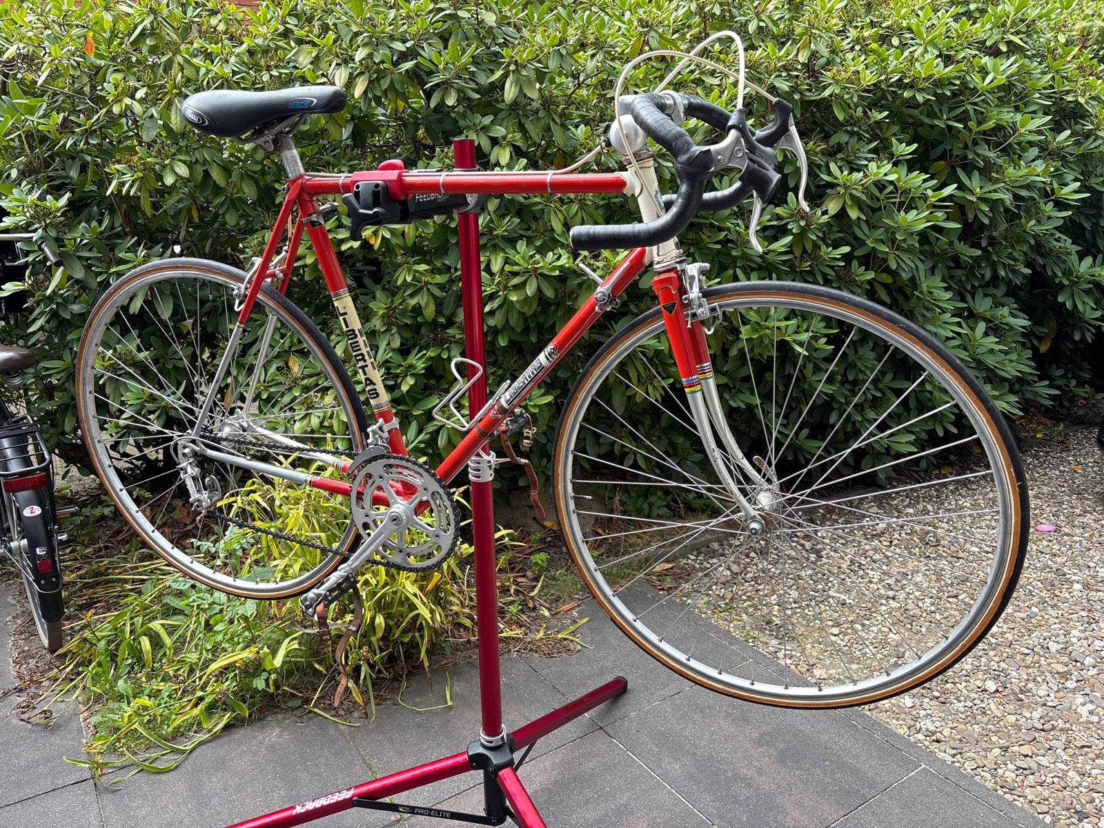 Vintage Libertas racefiets - Campagnolo onderdelen, Gebruikt, Staal, 53 tot 57 cm, Ophalen
