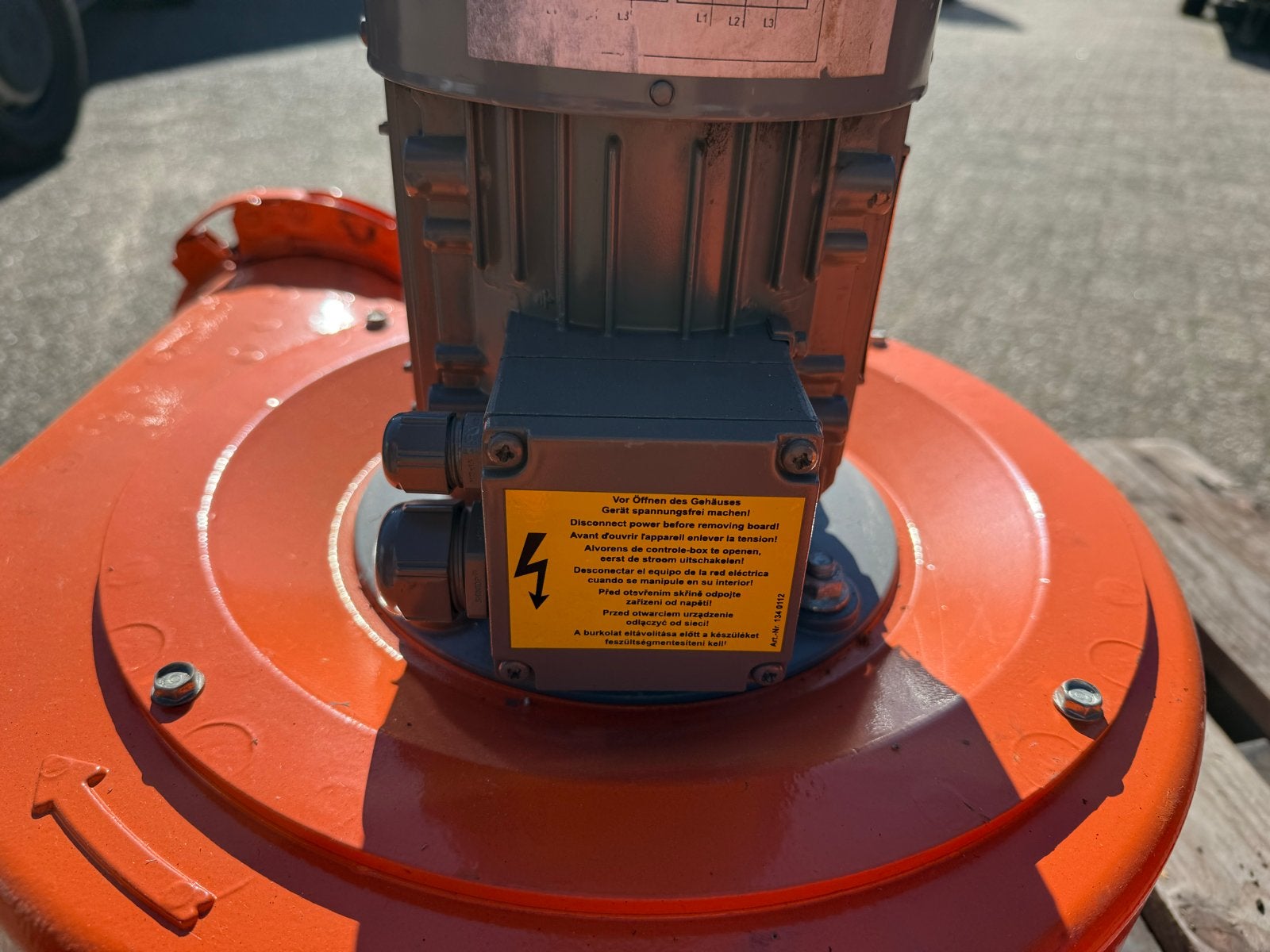 Kemper Afzuiger/Ventilator - Krachtige Industriële Eenheid, Doe-het-zelf en Verbouw, Ventilatie en Afzuiging, Verzenden, Gebruikt
