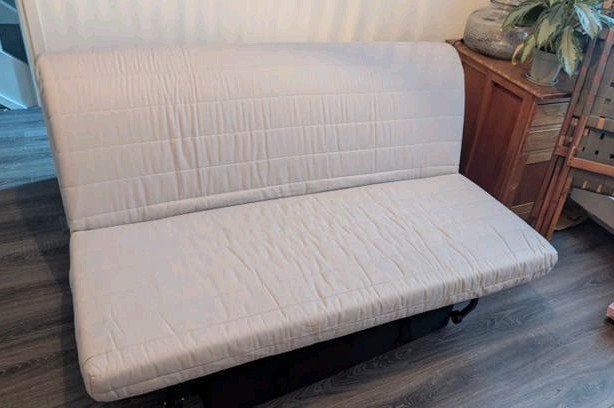 Lycksele 2p slaapbank Ikea, Ophalen, Tweepersoons, 190 cm of minder, 140 cm