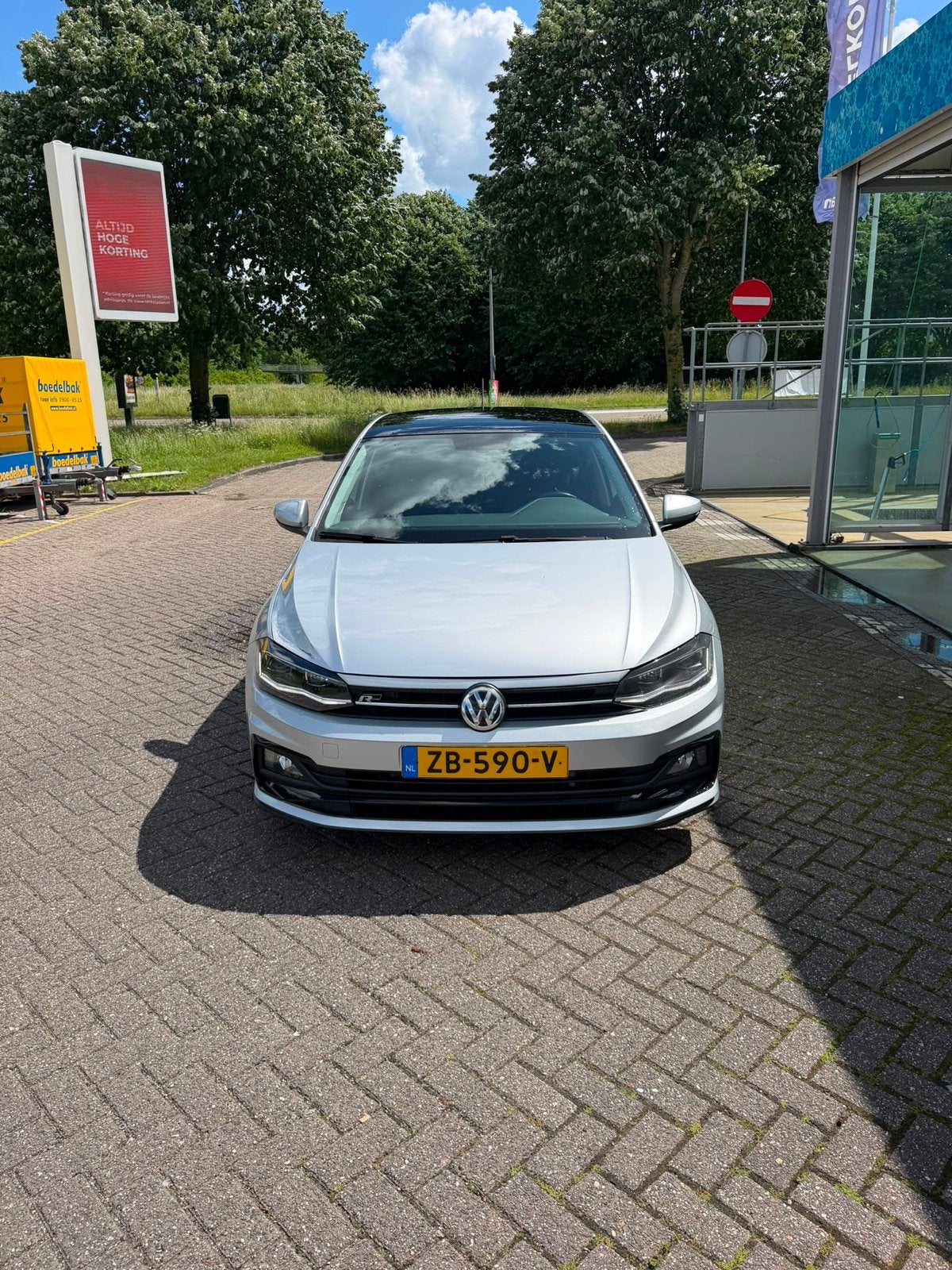 Volkswagen Polo 1.0 TSI 95pk 7-DSG 2019 Grijs, Auto's, Volkswagen, 95 pk, 49 €/maand, Origineel Nederlands, Particulier