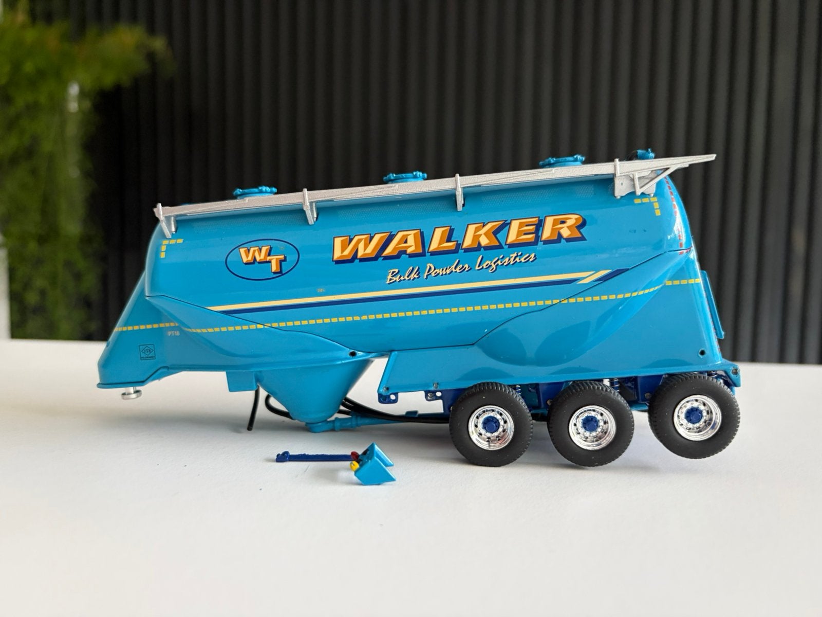 Tekno bulk trailer b-keuze, Ophalen of Verzenden, Zo goed als nieuw, Bus of Vrachtwagen, Tekno