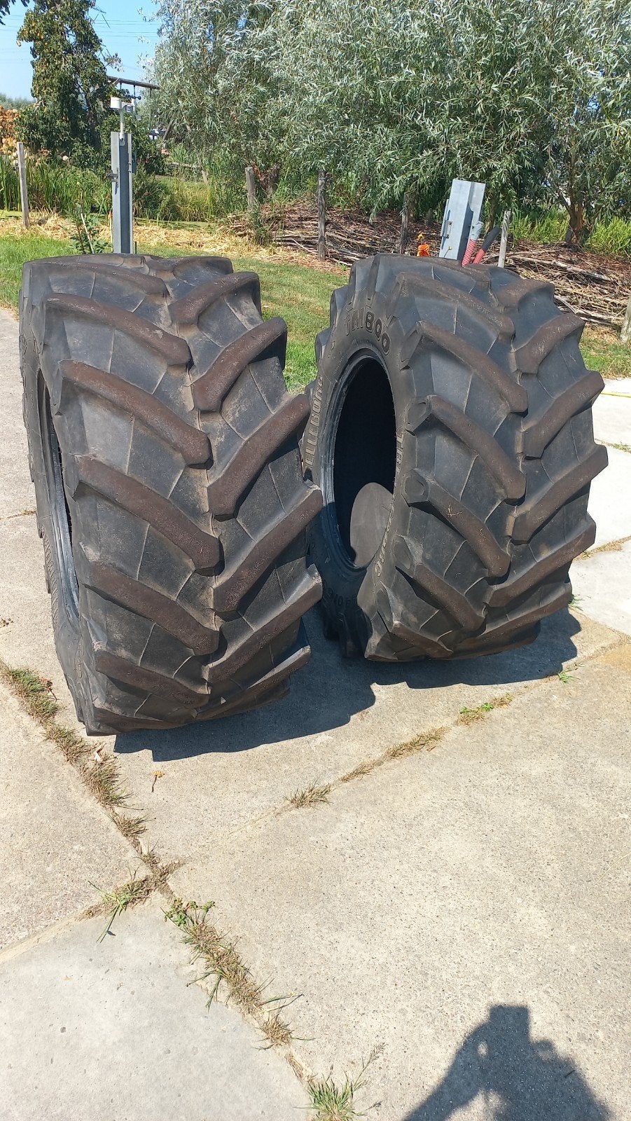 Trelleborg TM800 540/65 R26 Tractorbanden (2 stuks), Ophalen