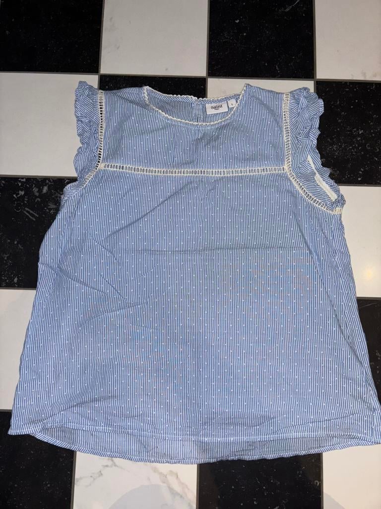 Saint top L, Maat 38/40 (M), Blauw, Ophalen of Verzenden, Zo goed als nieuw