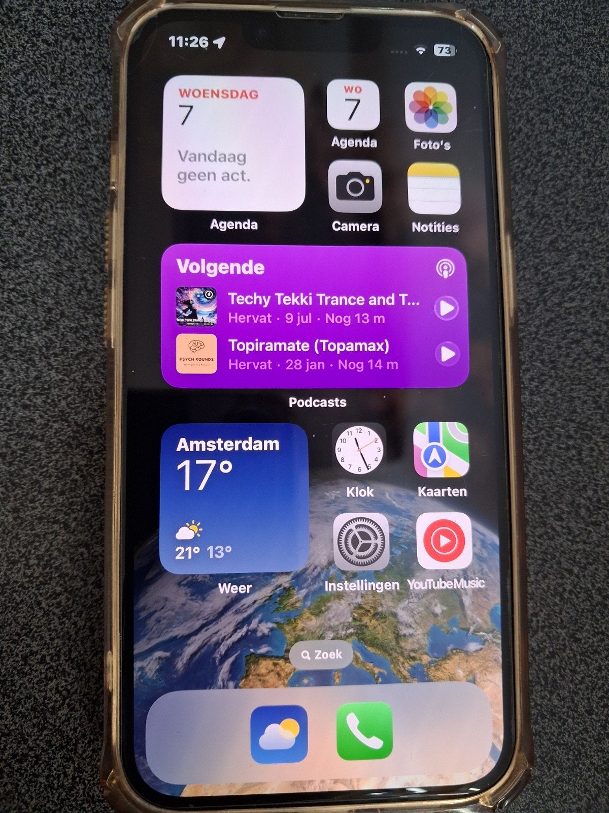Te koop Apple I Phone 14 in goede staat. kleur wit