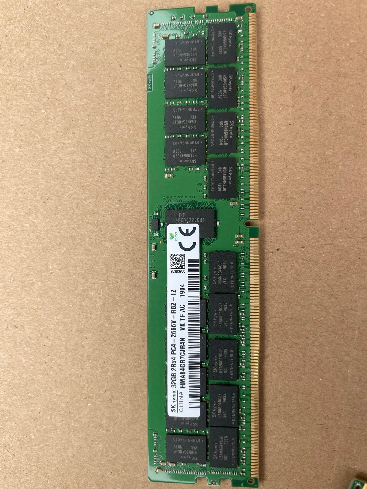 16x SK Hynix 32GB DDR4 ECC 2666V Servergeheugen, Computers en Software, RAM geheugen, 32 GB, Server, DDR4, Ophalen of Verzenden