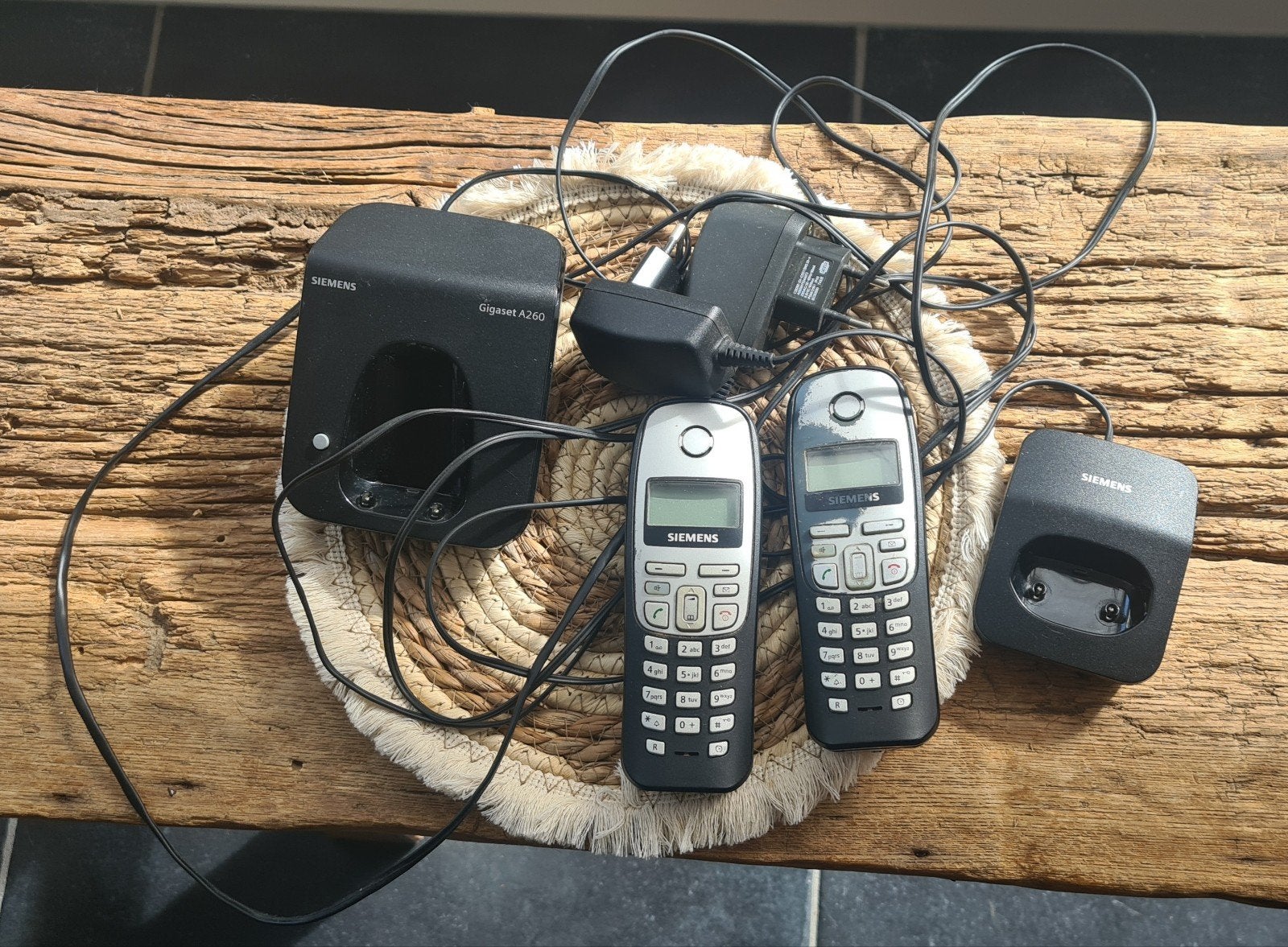 Siemens Gigaset A260 draadloze telefoons met laders, Ophalen of Verzenden, 2 handsets