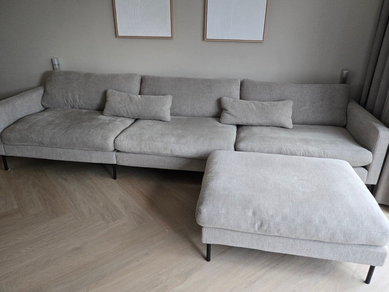 Zuiver, 4.5 zits en hocker, Ophalen, Gebruikt, Overige materialen