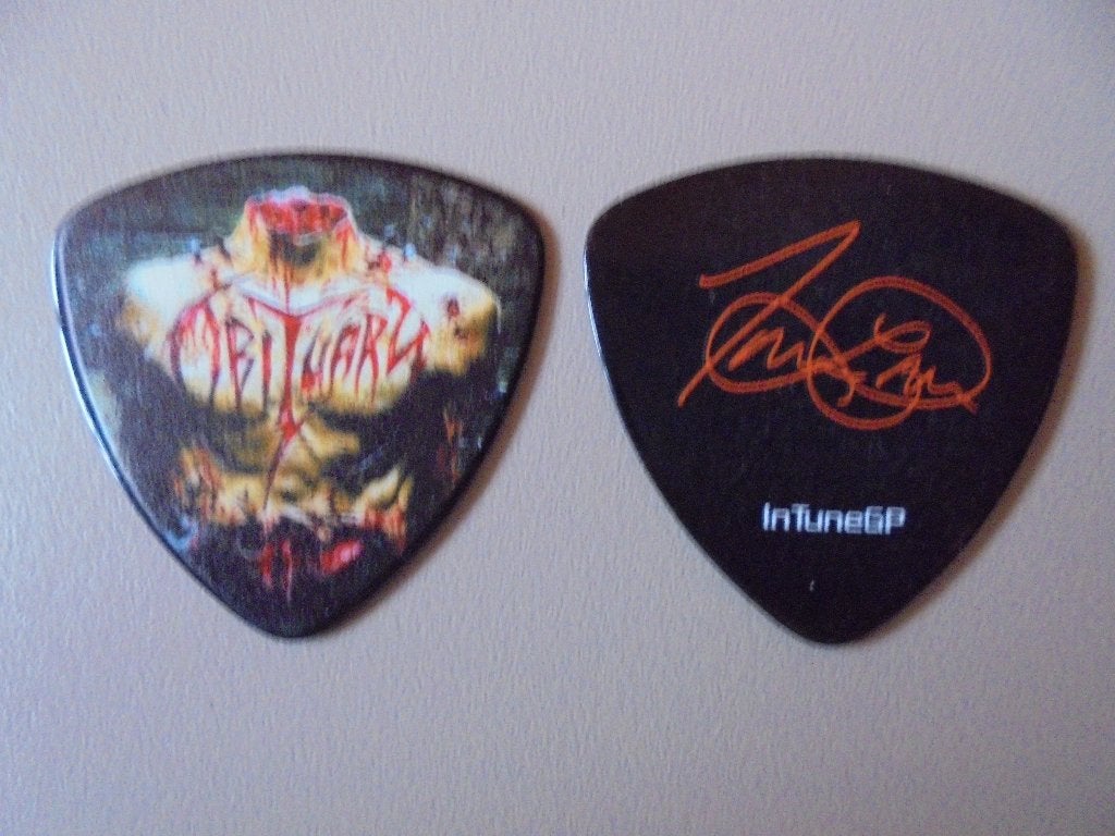 OBITUARY plectrums, Ophalen of Verzenden, Nieuw, Instrument of Toebehoren