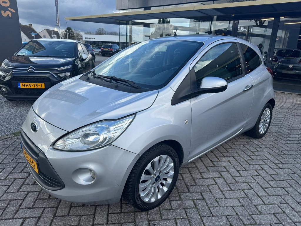 Ford Ka 1.2 Titanium X start/stop|Stoelverw.|Airco, Auto's, Voorwielaandrijving, Stof, Gebruikt, 4 stoelen