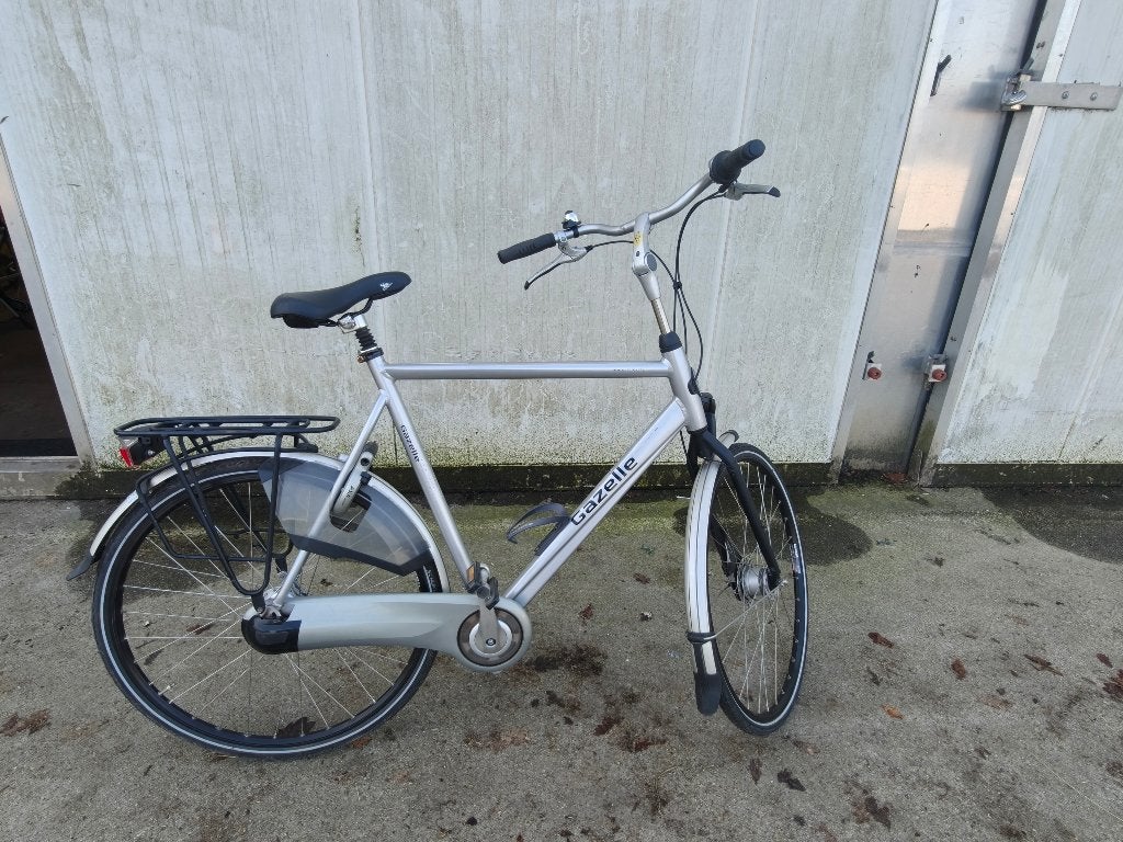 herenfiets herenfiets orange pure 7 versn hoogmodel, Fietsen en Brommers, Fietsen | Heren | Herenfietsen, Ophalen, Gebruikt, Versnellingen