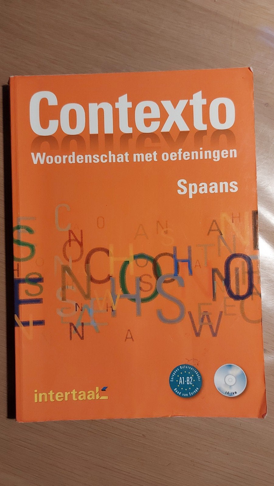 C1: Contexto: Woordenschat met oefeningen Spaans A1-B2, Ophalen of Verzenden, Zo goed als nieuw, Intertaal, Non-fictie