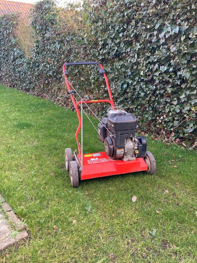 Te huur verticuteermachine sabo, Tuin en Terras, Verticuteermachines, Ophalen, Zo goed als nieuw, Benzine